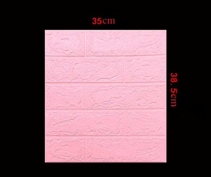 Pegatinas de Pared Estereoscópicas Autoadhesivas 3D Adhesivo de Papel Pintado Impermeable de 6pzs - 1