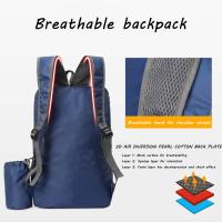 Mochila deportiva ultrafina Unisex, bolsa impermeable multiusos para viajes y Camping - details 2