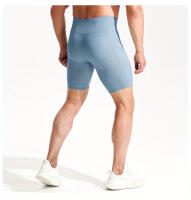 Pantalones deportivos elásticos transpirables para hombres con bolsillo, pantalones de compresión de secado rápido para entrenamiento al aire libre, ciclismo y carrera - details 15