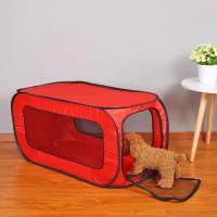 Tienda de campaña Rectangular plegable portátil para mascotas, jaula para perros, valla para cachorros, perrera para gatos, tiendas de juegos para mascotas, túnel transpirable, casa para perros - details 6