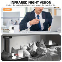 Cámara de vigilancia wifi interior, 1080P, 5G, Detección y seguimiento de movimiento, Control Remoto - details 5