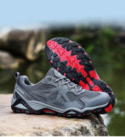 Zapatos de senderismo transpirables para hombre, zapatillas deportivas antideslizantes para escalada de montaña, calzado de entrenamiento al aire libre - details 4