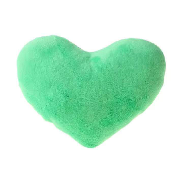 Regalo en forma de corazón, cómodo, multiusos, colorido, cojín, almohada de juguete de felpa - 1