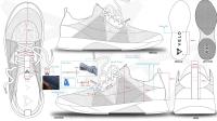Zapatos de mujer de cuero genuino para las cuatro estaciones con diseño informal transpirable, parte inferior plana y antideslizante para caminar con un solo pie - details 0