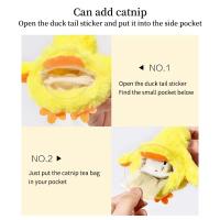 Juguete de Gato con Alas Batientes Interactivas Juguete de Pato con Catnip Activado Sonido Realista - details 6