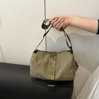 Bolso cruzado coreano de moda para hombre y mujer, bolso de hombro ligero con hebilla de alta capacidad, bolso de viaje ajustable de Color sólido - details 11