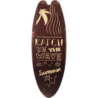 Tabla de surf colgante de madera para playa, decoración de pared de Bar Tropical temática de verano, bienvenido al Paraíso, letrero de puerta para habitación del hogar - details 21