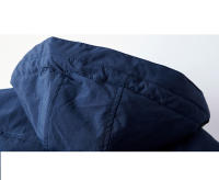 Chaqueta de Invierno Desmontable de Comodidad al Aire Libre Abrigo de Vellón Grueso con Protección contra el Viento Moda Casual para Hombres - details 8