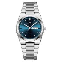 Reloj de Cuarzo MAYZHISU para Hombres Acero Inoxidable, Resistente al Agua, Calendario Doble, Estilo de Ocio y Negocios - details 12