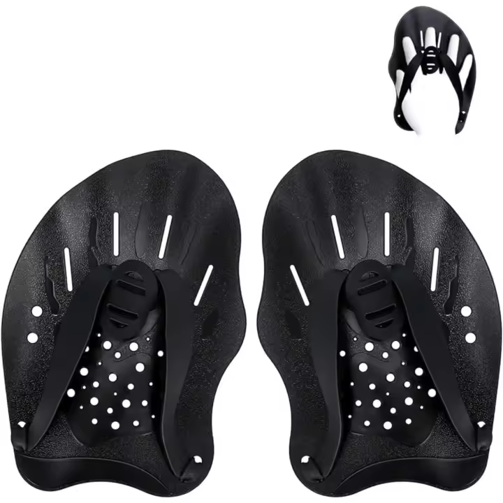 Zapatos de Natación Contour Swim Paddles Mano Ajustables Correas Entrenamiento Natación para Hombres y Mujeres Accesorios Deportivos Entersports - 1