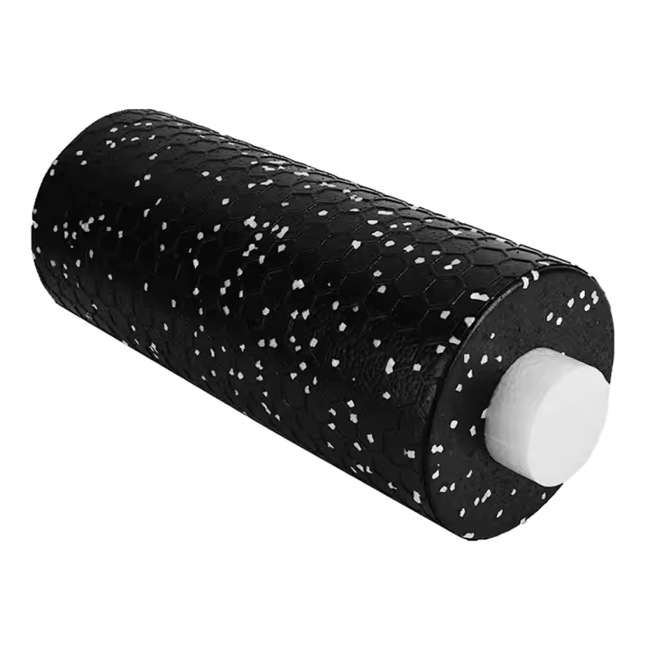Rodillo de Espuma para Masaje Muscular, Piernas de Alta Densidad, 2 en 1, para ejercicio físico, Terapia física, Masaje muscular de tejidos - 1
