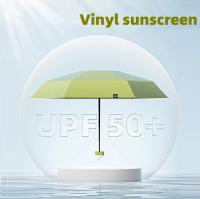 UPF50 + Mini paraguas plegable de vinilo, pequeño parasol, paraguas de bolsillo para lluvia, paraguas de viaje, protección ultravioleta, Parasol cápsula - details 5