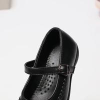 Zapatos de cuero de estilo coreano para niñas, calzado de princesa elegante y versátil, antideslizante, fondo suave, novedad de otoño, 2024 - details 8