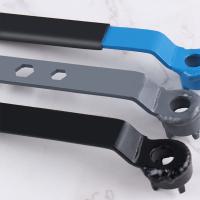 Llave de ajuste de cuatro garras, llave de amoladora angular de ahorro de trabajo eficiente, removedor de brida de tuerca de bloqueo antideslizante de alta dureza - details 7