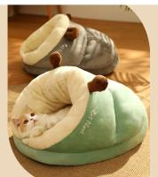 Cálida cama de invierno para mascotas, guarida y acogida para gatos, casa nido para cachorros, saco de dormir para perros pequeños, artículos para mascotas, cálida caseta para gatos caseta para perros, acolchada y engrosada - details 3