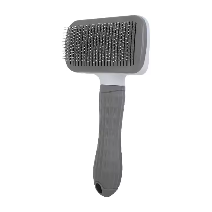 Peine para Mascotas de Acero Inoxidable Ideal para Perros y Gatos con Pelo Largo - 1
