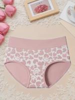 Paquete de 8 bragas elegantes para mujer, cintura baja, transpirables, elásticas y sexys con estampado geométrico. - details 3