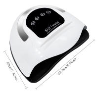 Lámpara LED UV de 320W Secador de Esmalte de Uñas Profesional con Pantalla Táctil - details 7