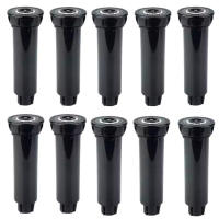 Aspersor emergente de 10 piezas, herramienta para césped, cabezal rociador para suministros de jardín, equipo de riego de 360 grados, aspersor de engranajes - details 0