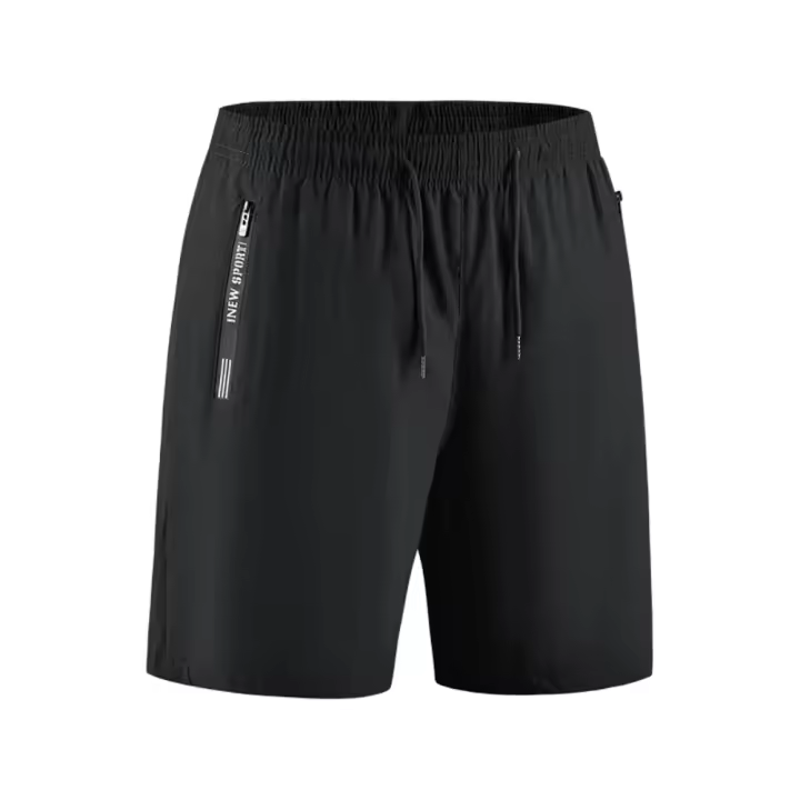 Nuevos Pantalones Cortos de Seda de Hielo para Hombre Pantalones Deportivos Sueltos Ligeros y Finos de Verano Transpirables para Exteriores - 1