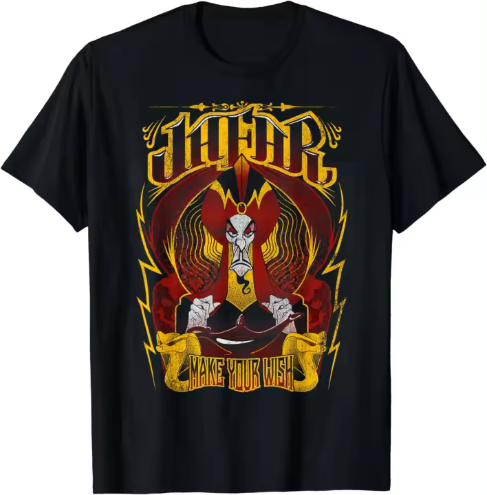 Camiseta gráfica Aladdin Jaar Make Your Wish - 1