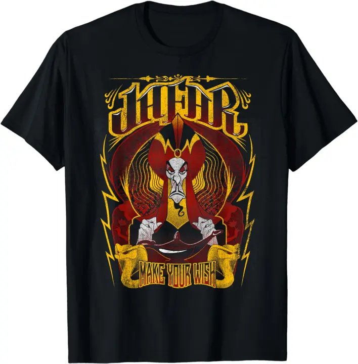 Camiseta gráfica Aladdin Jaar Make Your Wish - 1
