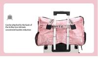 Bolsa de gimnasio de gran capacidad para mujer, bolso de viaje de separación, bolsa deportiva de Fitness, seca y húmeda - details 13