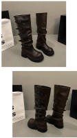 Botas altas para mujer Primavera-verano 2025 Estilo botines ajustados versátiles - details 12