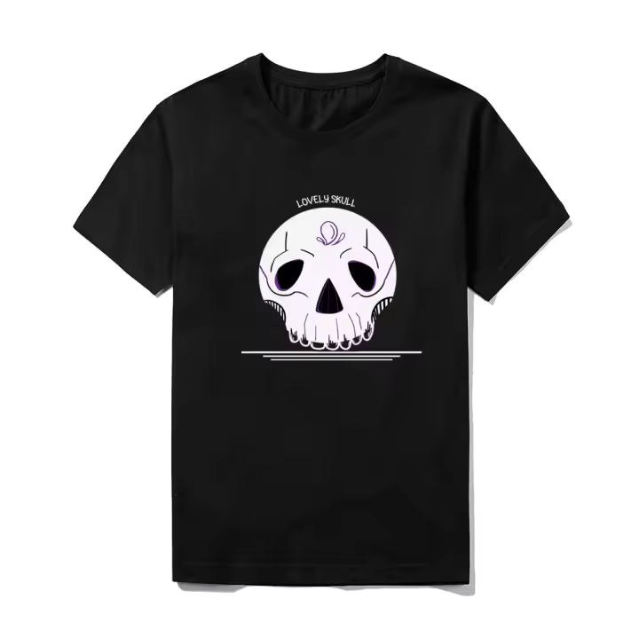 Camiseta unisex con estampado gráfico 100% algodón |   Tela suave y transpirable |   Ropa casual diaria para hombres y mujeres. - 1