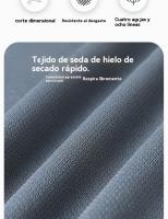 Traje de manga corta de secado rápido para hombre, ropa de fitness deportiva para correr al aire libre, LT311, Verano - details 9