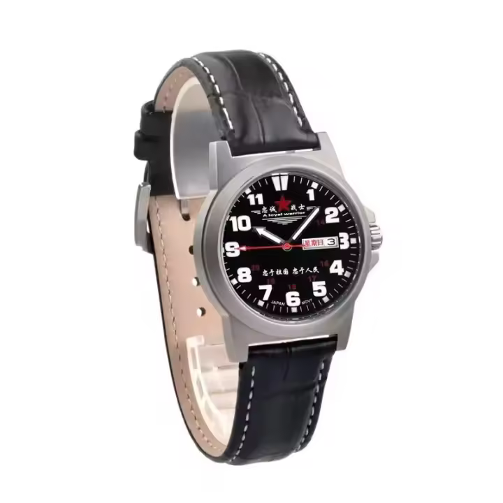 Reloj de Cuarzo de Piloto DUGARY Reloj Deportivo de Acero Inoxidable Luminoso - 1