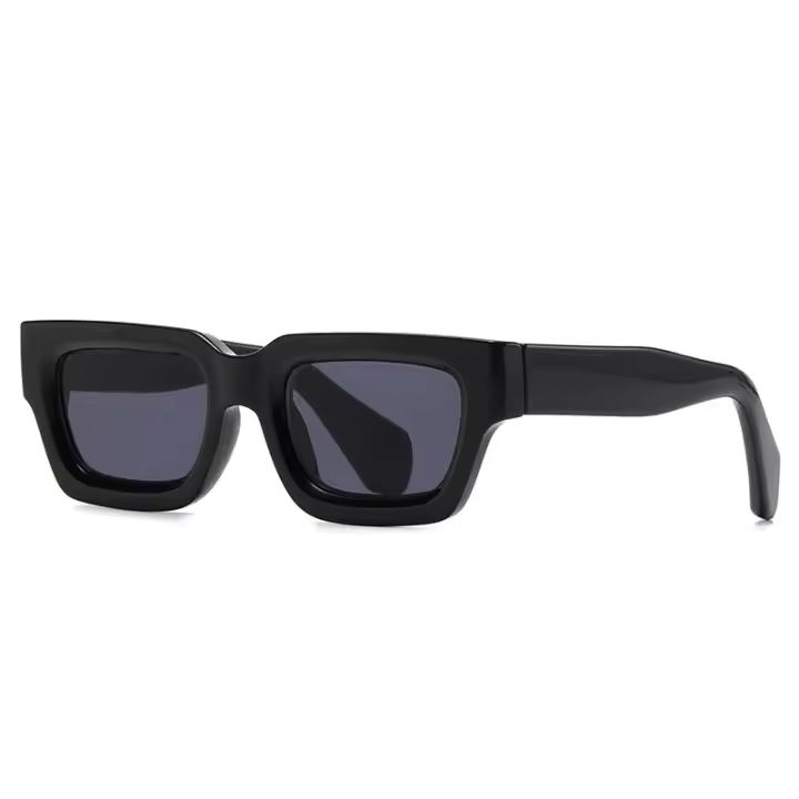Toyear-gafas de sol cuadradas clásicas para mujer y hombre, lentes de sol de tendencia, diseñador de lujo, gafas de conducción Punk, UV400 - 1