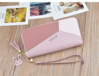 Cartera larga de cuero para mujer, tarjetero de mano con cremallera para teléfono, monedas, regalo de Navidad - details 10
