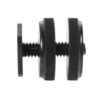 Adaptador de montaje de zapata para cámara DSLR, tornillo de trípode a Zapata de Flash, 1/4 pulgadas-20, 2 paquetes - details 5