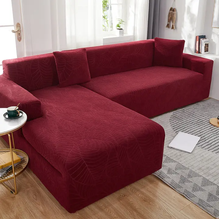 Fundas para Sofa Elastica 3/2/4/1 Plazas Funda De Sofa Chaise Longue L Cubierta De Sofá Ajustables Universales Cubre Sofa De Protector para Sofás Verano Mascotas Funda Sofa Gatos - 1