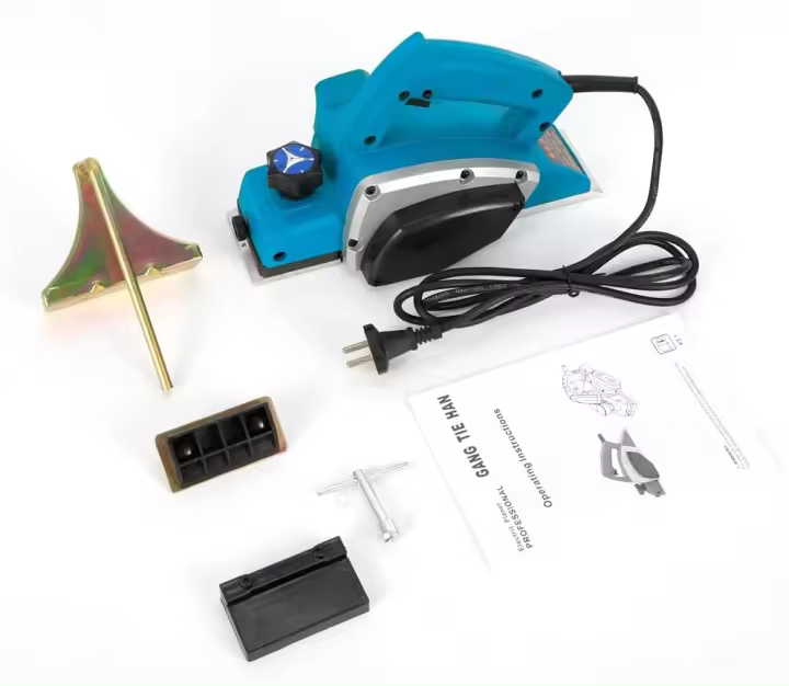 Cepillo eléctrico portátil para carpintería, cepilladora de mano, 800 W, 220 V, 82 mm - 1
