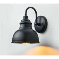 FAROLES minimalistas de pared para exteriores, luz de cuello de cisne Exterior de aluminio, luz de porche de granero de granja para jardín, garaje, patio, puerta delantera - details 3