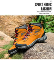 Zapatos de senderismo de cuero de alta calidad para hombre, botas de acampada resistentes al desgaste para exteriores, zapatos de Trekking, zapatillas de caza y escalada - details 21