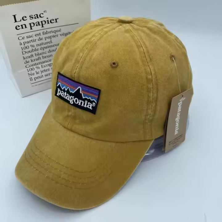 Béisbol Patagónia Lavada Con Agua, Gorra De Golf, Gorra De Pato, Gorra De Protección Solar Casual Al Aire Libre - 1