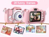 Cámara Digital de alta definición 2160P para niños pequeños, cámara Selfie para niños, tarjeta TF de 32GB - details 1