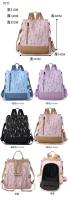 Mochila de nailon para mujer, bolso de hombro, escolar, ligero, de viaje, 2023 - details 10