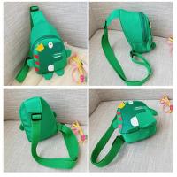 rtoon Mini bolso de pecho con diseño de dinosaurio para niños - details 7
