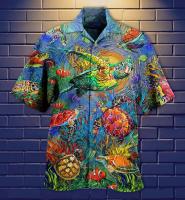 Camisa hawaiana de manga corta con estampado 3D de loro de verano para hombre y mujer, ropa para hombre - details 8