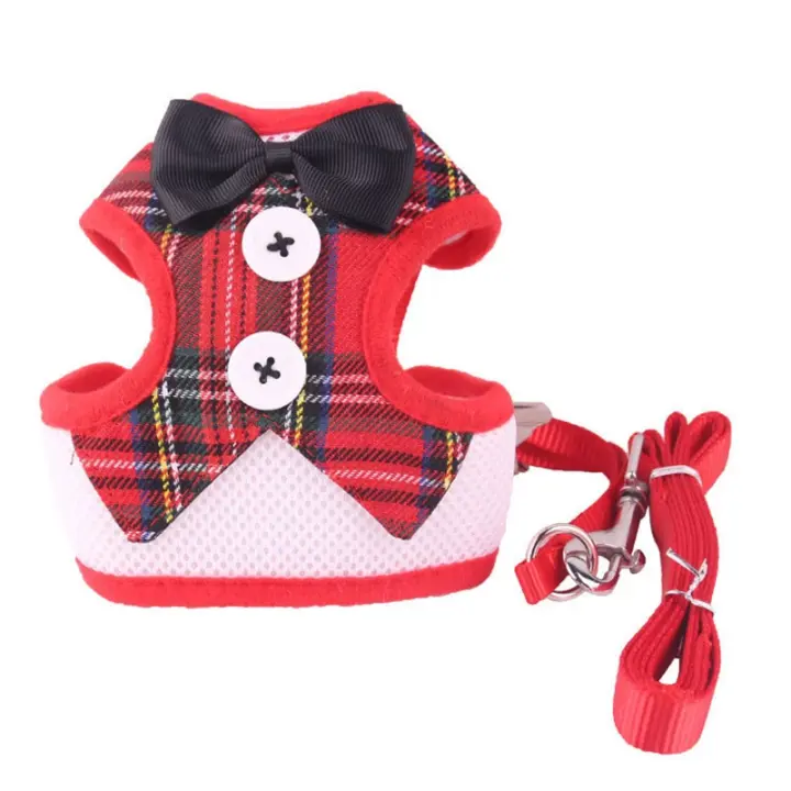 Elegante Corbata para Perros Correa de Tirones para Mascotas Pequeñas y Medianas - 1
