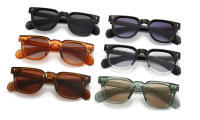 Gafas de sol para hombre Gafas de sol cuadradas retro con remaches para hombre - details 1