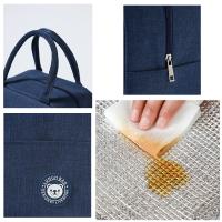 Bolsa de Almuerzo Aislada Paquete Bento de Aluminio Bolsa de Arroz con Isolación - details 9