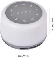 Máquina de sonido portátil para dormir, luz nocturna RGB, 24 sonidos calmantes, ruido blanco - details 8