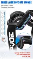 Kapvoe-Gafas de esquí con protección UV400 para hombre y mujer, lentes de snowboard, máscara deportiva de invierno, antiniebla - details 8