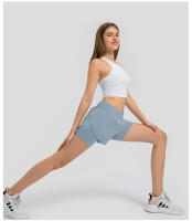 Sujetador Deportivo de Alta Cintura SHINBENE con Cojín para Mujeres Estilo Chaleco Inalámbrico para Gimnasio y Entrenamiento Tipo Tank Top con Sujetador Incorporado - details 8
