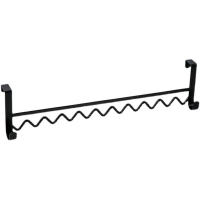 Colgador estable para puerta trasera de baño, sin taladro, antiarañazos, sin óxido, gancho para colgar toallas, batas, bolsas - details 0